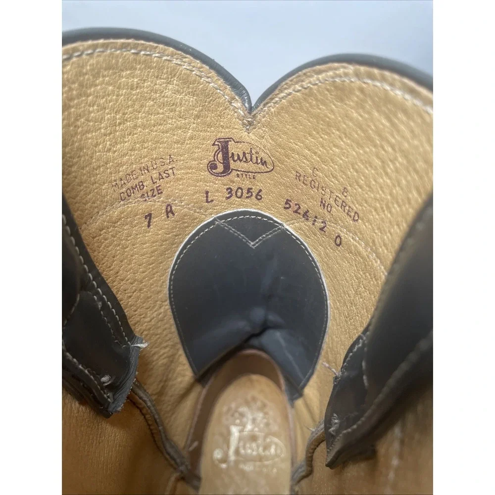 Justin Boots this vintage